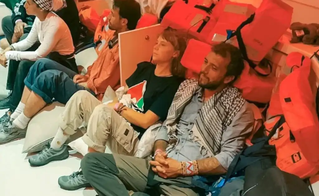 Greta Thurnberg e Thiago Ávila