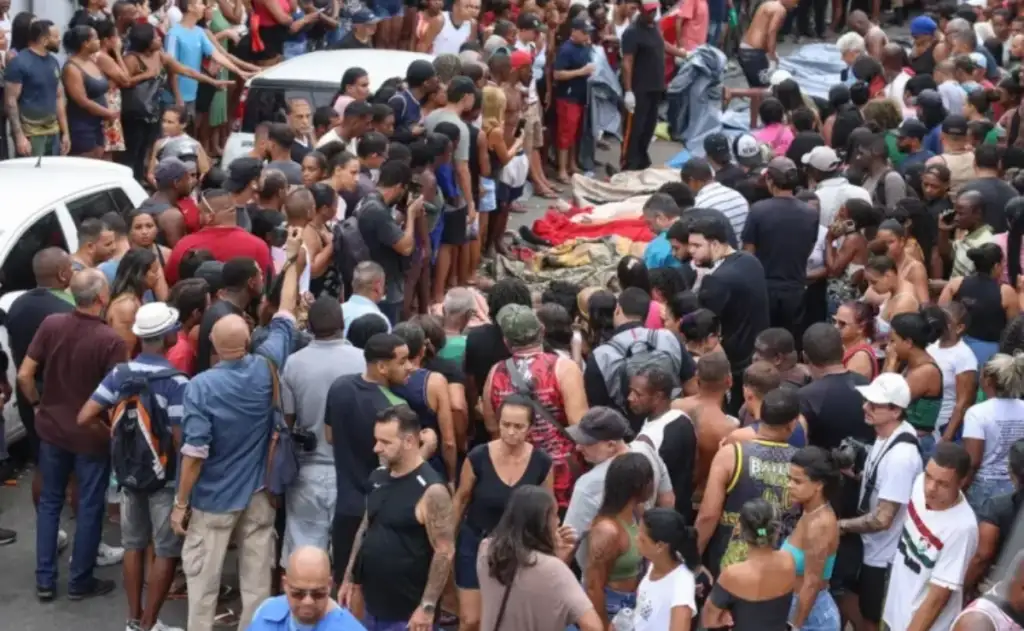 Mortos em chacina no Rio