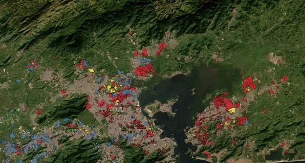 Território dominado por facções