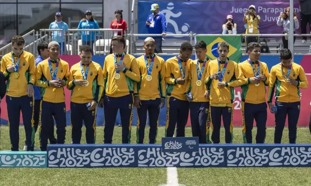 Brasil domina Parapan de Jovens em Santiago e encerra competição no topo do quadro de medalhas
