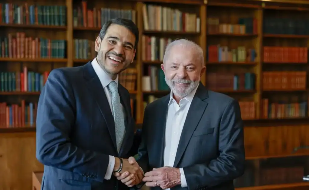 Lula e Jorge Messias