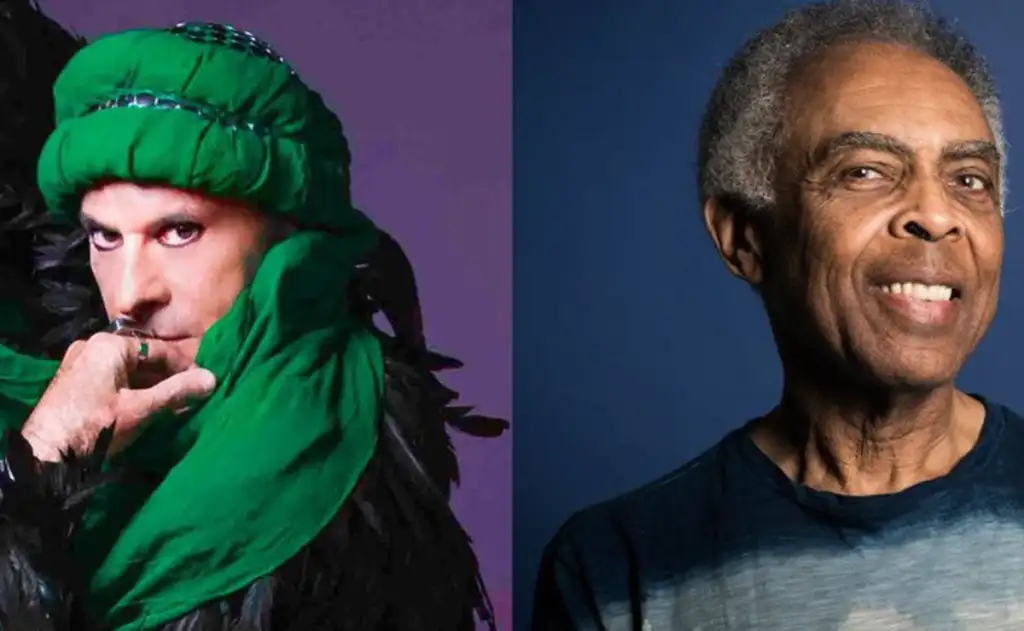 Ney Matogrosso e Gilberto Gil